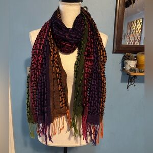 Colorful, BoHo, Fashion Scarf